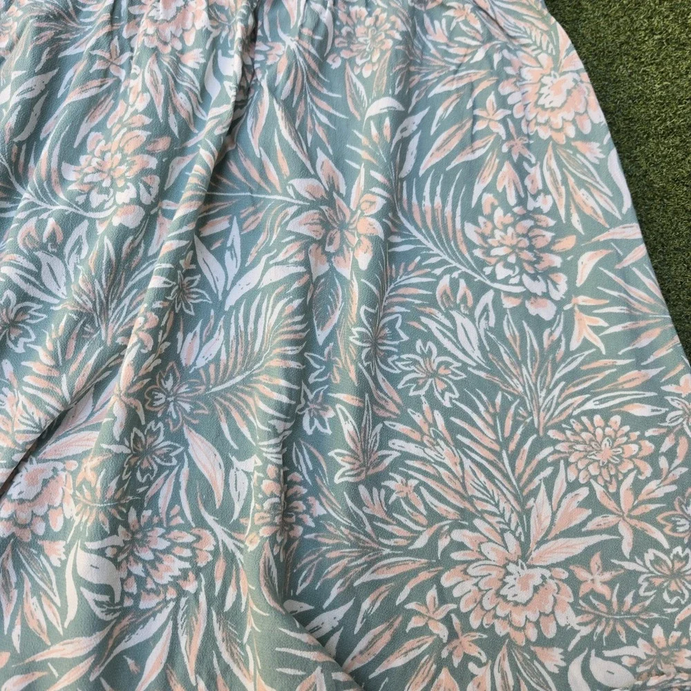 Roxy Skirt Women's Large Floral Print Multicolor